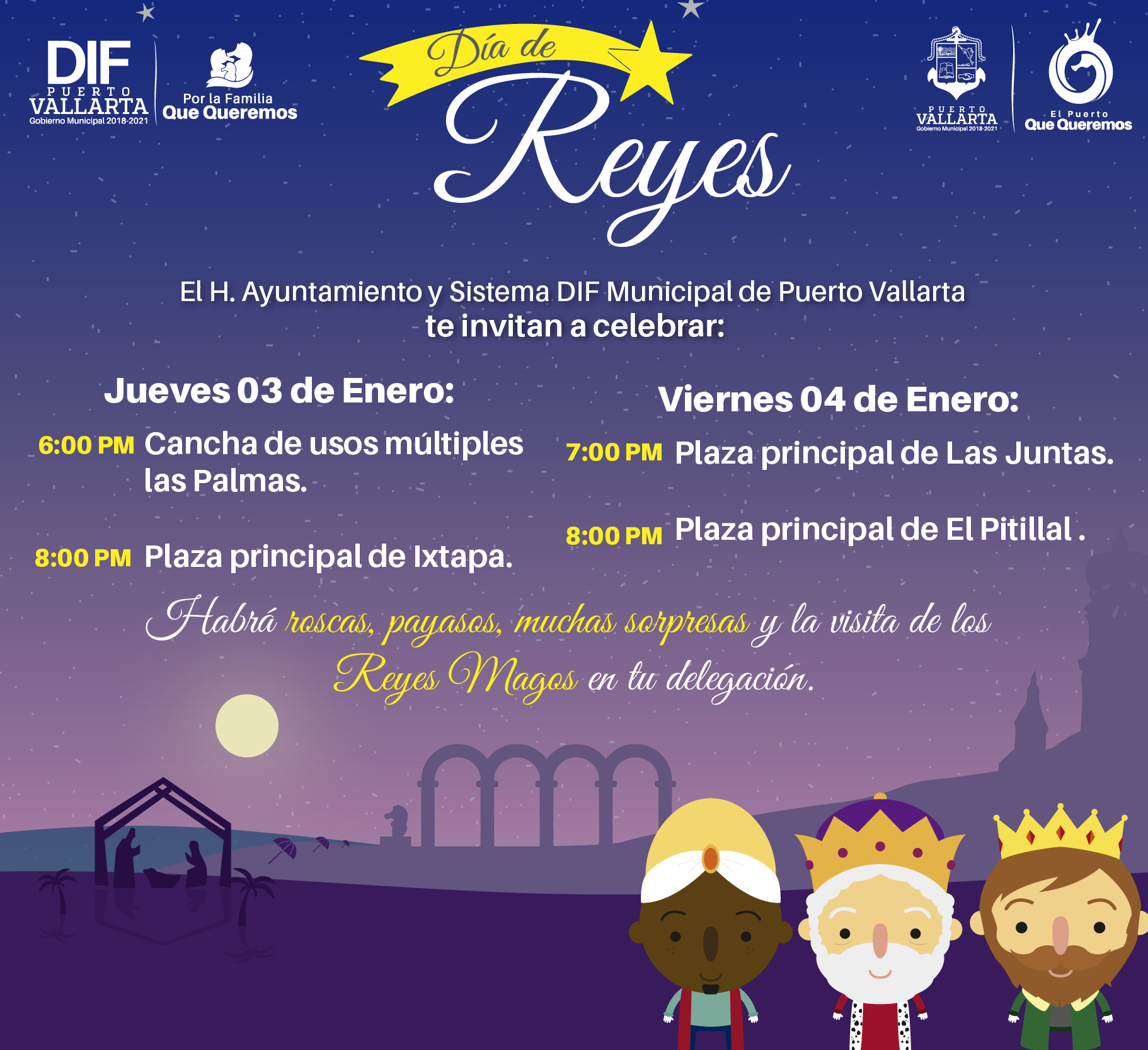 Compartirán DIF y Ayuntamiento la tradicional Rosca de Reyes