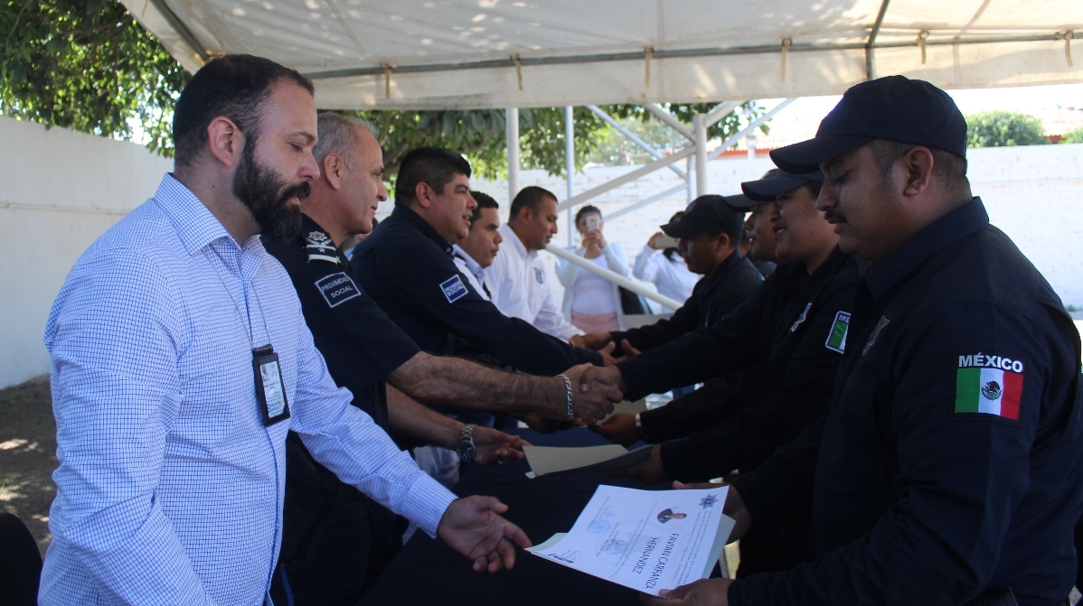 Clausuran curso policial que tomaron elementos de Bahía de Banderas y de Puerto Vallarta
