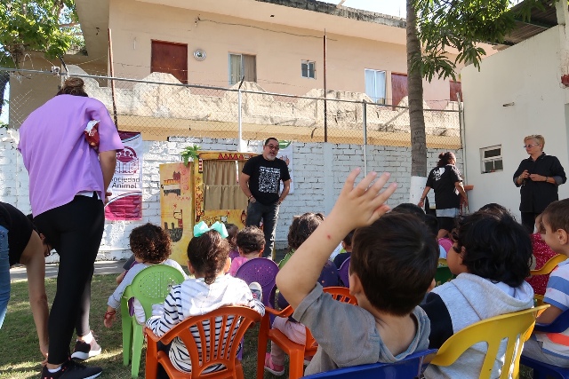Promueven cuidado de fauna doméstica y silvestre en escuelas