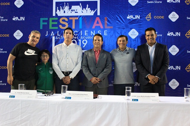Presentan Festival Jalisciense de Actividades Acuáticas 2019