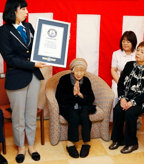 En Japón vive la mujer más longeva del mundo