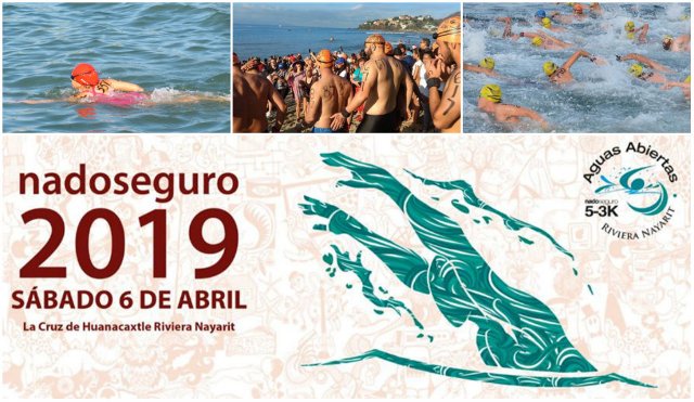 Riviera Nayarit recibe el 9° Aguas Abiertas 2019 Nado Seguro 5-3K