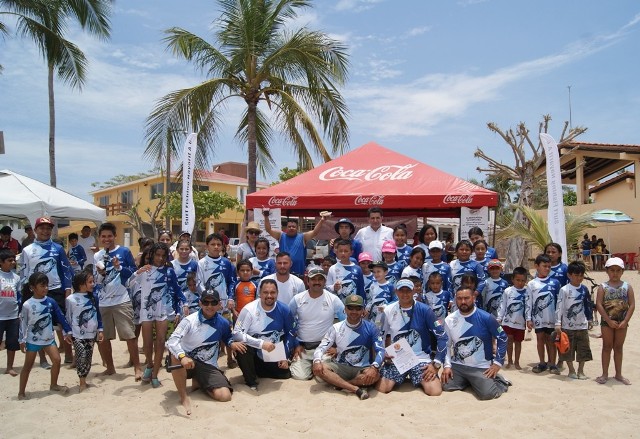 Gran convivio familiar en el 5to. Torneo de Pesca Infantil Guayabitos