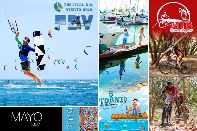 10 eventos para disfrutar en mayo en la Riviera Nayarit