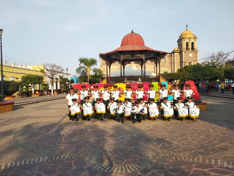 Destacada presencia de escuelas antorchistas en Tequila, Jalisco