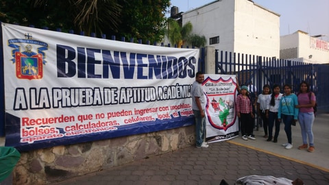 Moradores de la Casa del Estudiante ¨Benito Juárez¨ difunden  en el CUCSur
