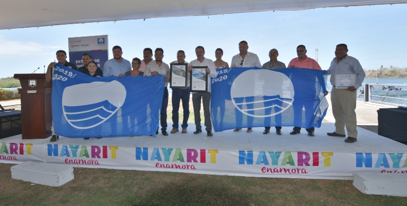Renuevan certificaciones Blue Flag en Riviera Nayarit