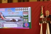 Lotería Nacional recauda 2 mil mdp en sorteo por avión presidencial