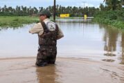 Inundaciones, desbordamiento de ríos y evacuados, el saldo de Hernán en la costa sur de Jalisco