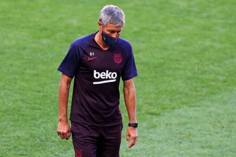 Barcelona le dice adiós a Setién tras humillación en la Champions