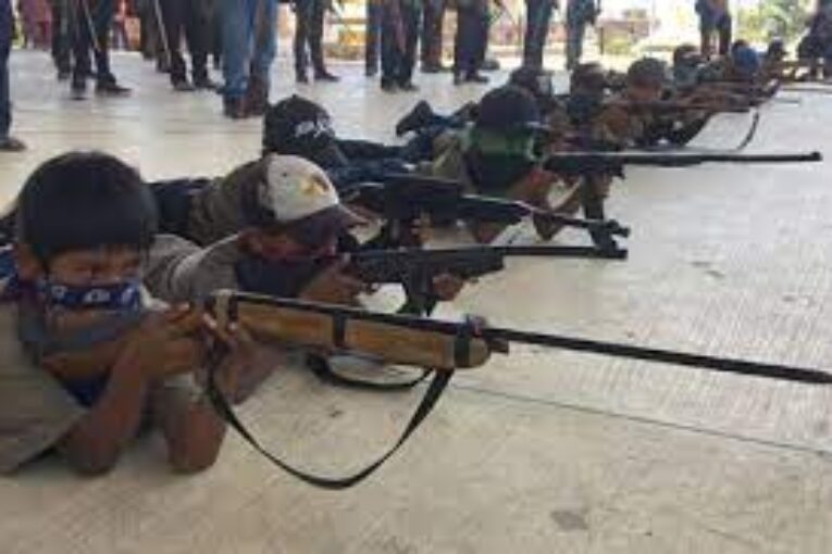 Se integran 31 niños a policía comunitaria de Guerrero