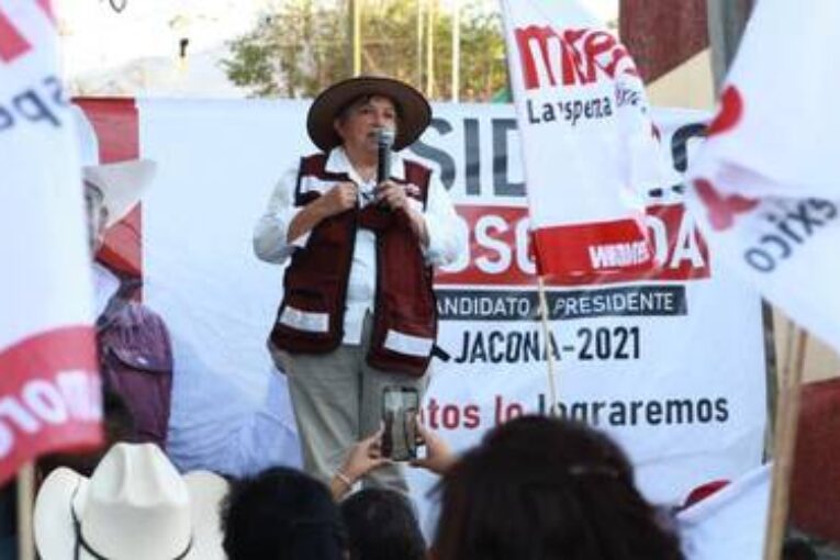 Fallece candidata de Morena por un infarto en plena gira proselitista