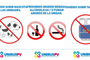 Restringe el transporte de PV: mascotas, tabaco, alcohol y gas doméstico