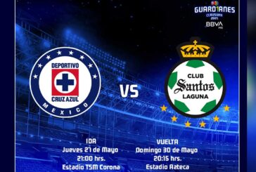 Final de la Liga MX: listos los horarios para el partido Cruz Azul vs Santos