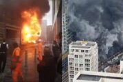 Fuerte incendio y explosión destruyen estación del Metro de Londres