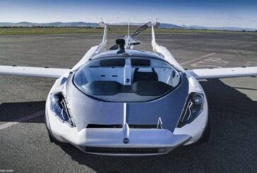 Un automóvil volador recorrió 80 kilómetros en el aire y luego se convirtió en un vehículo convencional