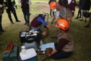 ¡Todos a salvo! Rescatan a los 'lomitos' que cayeron al socavón en Puebla