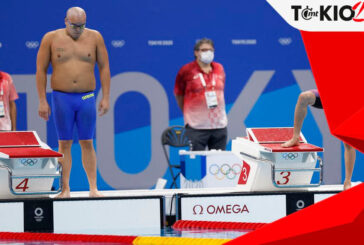 Revientan a comentaristas españoles por su reacción al ver a este nadador