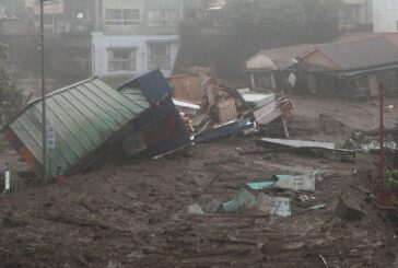 gran deslizamiento de tierra en Japón deja dos muertos y al menos 20 desaparecidos