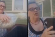 VIDEO. No le perdonó las golpizas; mujer tira las cenizas de su esposa a la basura