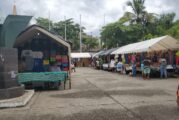 Locatarios del mercado del Río Cuale se reubican en el parque Hidalgo