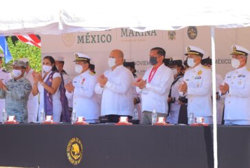 Reconocen a personal naval en el “Día de la Armada de México”