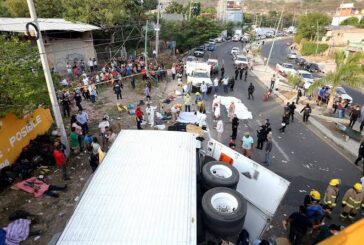 Al menos 53 migrantes muertos tras el accidente de un camión en Chiapas