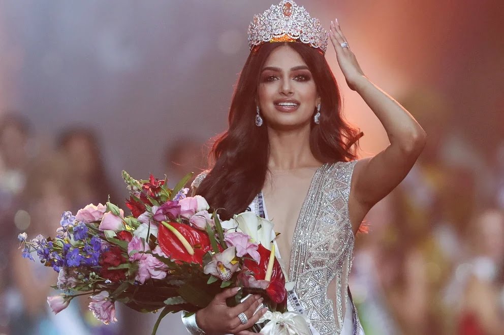 Miss Universo 2021 Harnaaz Sandhu Representante De India Se Coronó Como La Ganadora Del 9396