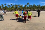 Rescatan a joven sin vida en la playa Boca de Iguanas