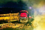 Tres lesionados y pérdidas millonarias, el saldo tras choque de trenes en Gómez Palacio 