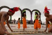 Presentan Danza Polinesia en Los Arcos del Malecón