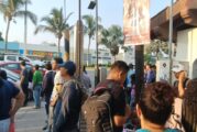 Evento de Morena deja sin camiones a miles de trabajadores