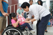 Niños y niñas con discapacidad recibieron “regalos de corazón”