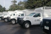 Entregan camionetas a Servicios Públicos Municipales