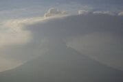 Edomex despliega operativo por intensa actividad de hoy del Popocatépetl