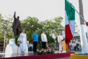 Conmemoran autoridades el legado de Benito Juárez