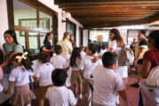 Alumnos del jardín de niños de Ecoterra conocen su gobierno municipal