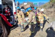 Camión de peregrinos a Talpa se queda sin frenos, se salvan de milagro
