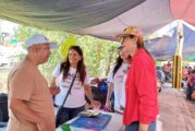Maguie Quintero recorre tianguis del ex regional