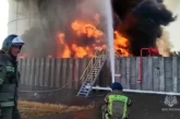 Ucrania dice haber provocado con drones un gran incendio en una instalación petrolera rusa