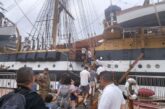 Más de 11 mil personas abordaron el Amerigo Vespucci en Vallarta