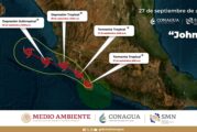 Mantienen monitoreo sobre John en Puerto Vallarta