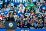 Kamala Harris busca acortar distancias con Trump en zonas conservadoras de Pensilvania