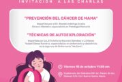 Invitan a las charlas contra el cáncer de mama