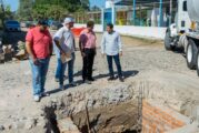 En marcha obra de rehabilitación de líneas de agua potable en calle Alemania