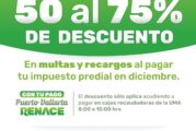 Invitan a aprovechar los descuentos en multas y recargos del predial