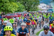 Más de mil personas se unieron a la rodada ciclista por la paz en Vallarta