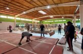 El Polideportivo de la Bobadilla, listo para recibir a los atletas tras las lluvias