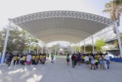 Inaugura Munguía domo y el primer bebedero escolar en Secundaria Técnica 56 de Ixtapa