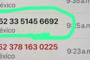 Alerta ciudadana: Hacen llamadas de extorsión usando el nombre de Luis Munguía